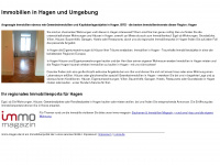 immo-hagen.de Webseite Vorschau