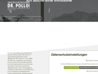 immo-pollo.at Webseite Vorschau
