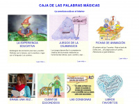 cajamagica.net Webseite Vorschau