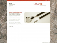 losatec.ch Webseite Vorschau