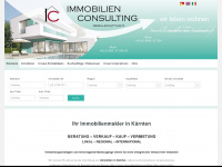immobilien-consulting.at Webseite Vorschau