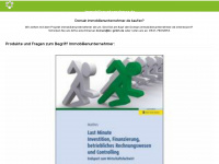 immobilienunternehmer.de Webseite Vorschau