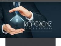 referenz-immobilien.at Webseite Vorschau