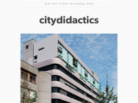 citydidactics.tumblr.com Webseite Vorschau