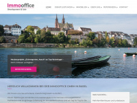 immooffice.ch Webseite Vorschau