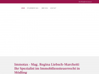 immotax.at Webseite Vorschau