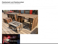 palettenbett.com Webseite Vorschau