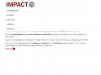 impact-irc.de Webseite Vorschau
