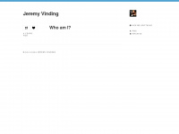 jeremyvinding.com Webseite Vorschau