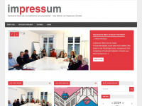 impressum-bern.ch Webseite Vorschau