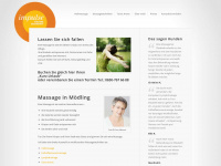 impuls-massage.at Webseite Vorschau