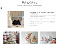 theflyingcake.no Webseite Vorschau