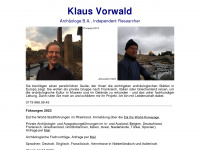 klaus-vorwald.de Webseite Vorschau