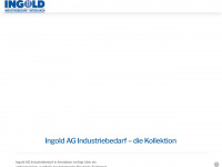 in-gold.ch Webseite Vorschau