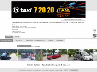in-taxi.at Webseite Vorschau