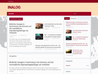 inalog.ch Webseite Vorschau