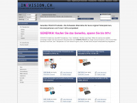 incvision.ch Webseite Vorschau