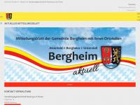 gemeinde-bergheim.de Webseite Vorschau