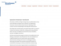 kirschmann.de Webseite Vorschau