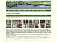 avd-glas.com Webseite Vorschau