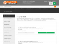 elektrotresen.de Webseite Vorschau