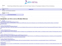 aktiv-mit-ms.de Webseite Vorschau