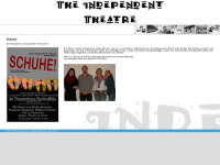 independenttheatre.de Webseite Vorschau