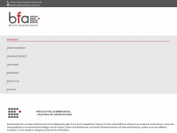 bfa-arbeitssicherheit.com Webseite Vorschau