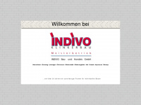 indivo.de Webseite Vorschau