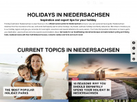 niedersachsen-tourism.com Webseite Vorschau