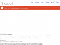 induport.ch Webseite Vorschau