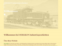 industriegeschichten.ch Webseite Vorschau