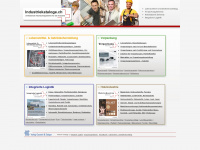 industriekataloge.ch Webseite Vorschau