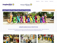 jenaplan-rostock.de Webseite Vorschau