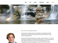 ines-fohringer.at Webseite Vorschau