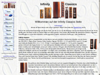 infinity-classics.de Webseite Vorschau