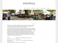 infoafrica.ch Webseite Vorschau