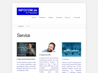 infocom.de Webseite Vorschau