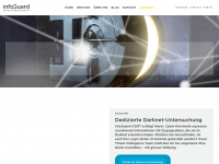 infoguard.ch Webseite Vorschau