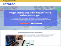 infotec-edv.de Webseite Vorschau