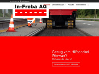 infreba.ch Webseite Vorschau