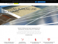 ingenieurbuero-haensch.de Webseite Vorschau