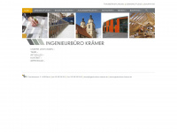 ingenieurbuero-kraemer.de Webseite Vorschau