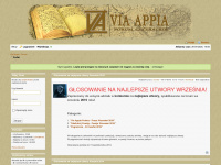 via-appia.pl Webseite Vorschau