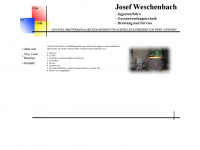 ingenieurbuero-weschenbach.de Webseite Vorschau