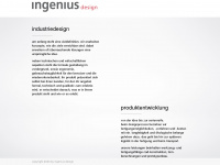 ingenius.de Webseite Vorschau