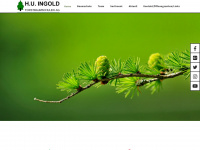 ingold-forstbaumschulen.ch Webseite Vorschau