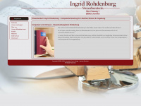 ingrid-rohdenburg.de Webseite Vorschau