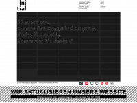 initial-design.de Webseite Vorschau