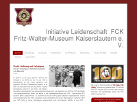 initiative-fritz-walter-museum.de Webseite Vorschau